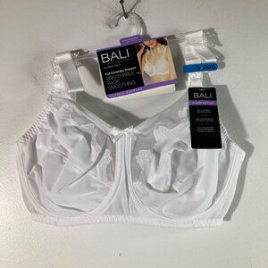 Bali Women's White Full Coverage Bra